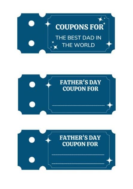 homemade coupon ideas
