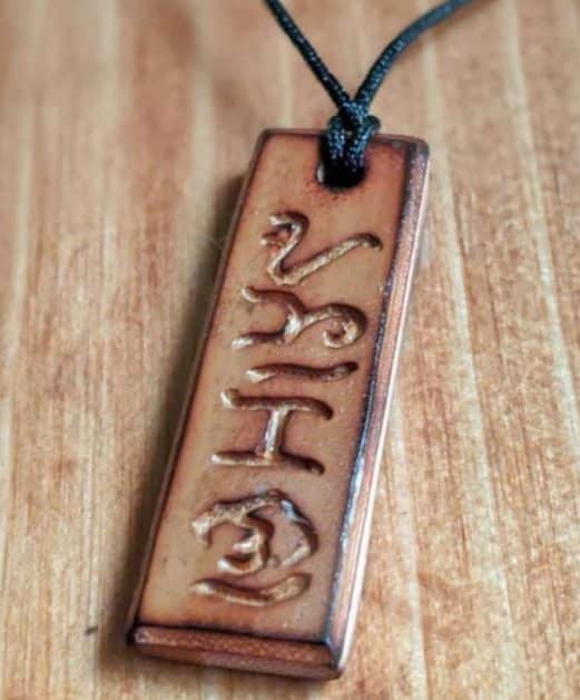 A traditional necklace from the Philippines
