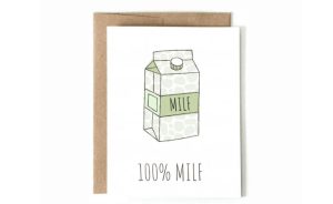 Funny newborn card for mothers