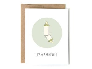 It's 5 AM somewhere baby card