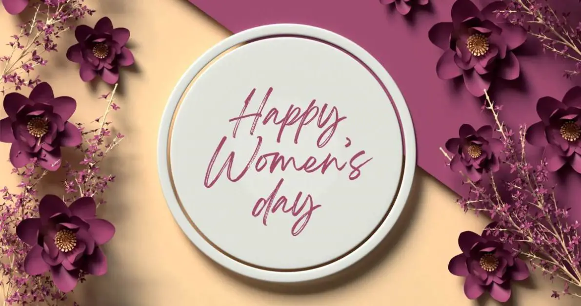 Happy Women's Day quote photo