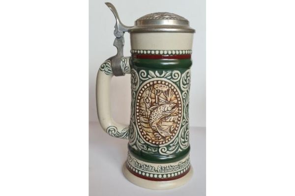 A stone beer stein from Germany