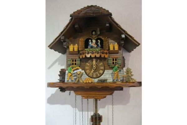 A vintage cuckoo clock