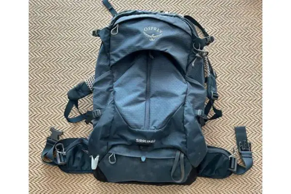 A backpack from the brand Osprey