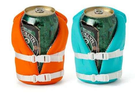 Life vest beer coolers