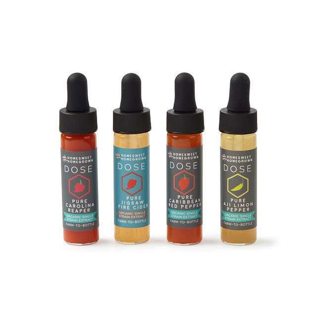 4 bottles of hot chili extract