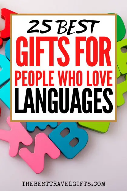 25 best Language lover gifts for language learners