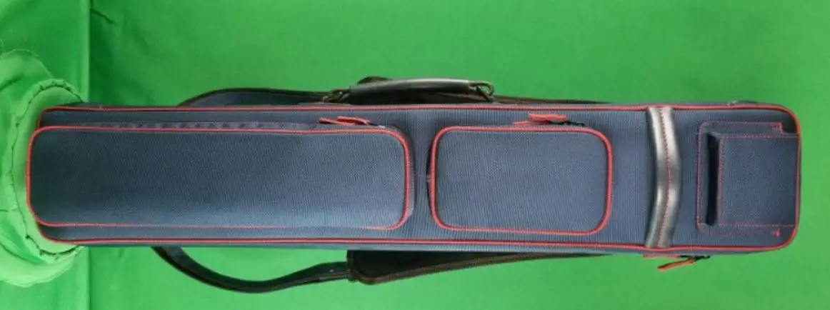 A hard case to carry pool cues in 