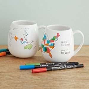 Mugs wit maps