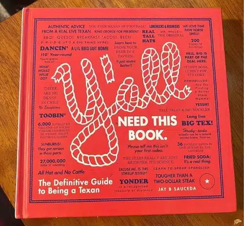 A book titles'y'all need this book'