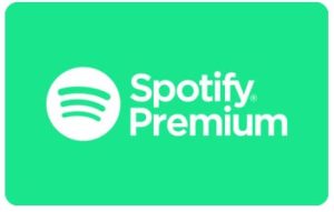 A sign of Spotify Premium