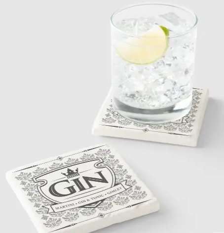 gin gifts: Gin coaster