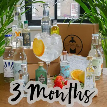 A gin gift basket