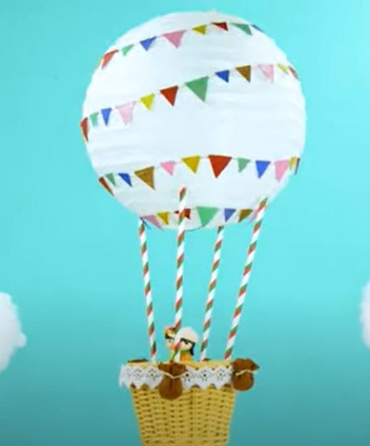 Craft hot air balloon