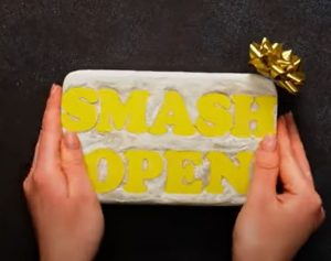 Cement with "Smash Open"