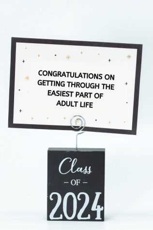 Funny graduation congratulations card