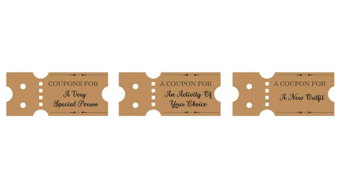homemade coupon ideas