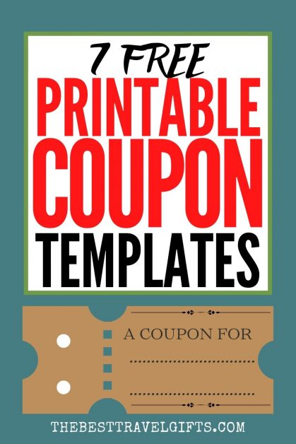 homemade coupon ideas