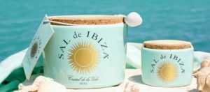 Two containers with "Sal de Ibiza"
