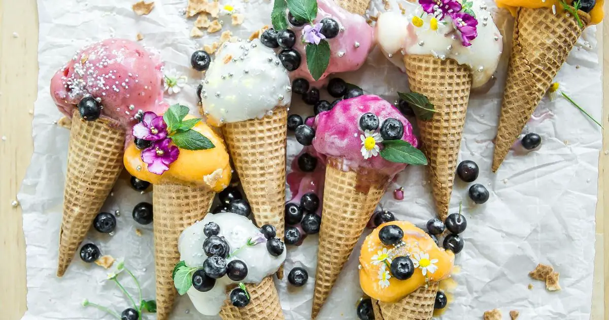 ice cream cones