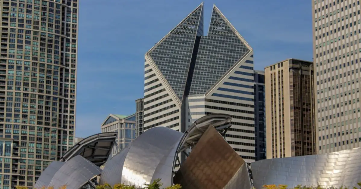 Famous building in Chicago, Illinois