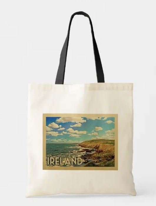 Tote bag with Ireland