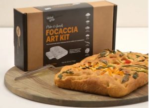 Focaccia art kit to make your own focaccia bread at home