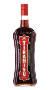 A bottle of tiramisu liqueur