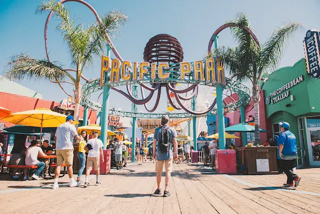 Entry to Pacific Park entertainment