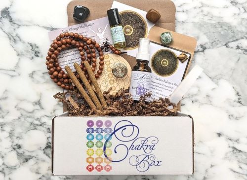 A meditation gift basket