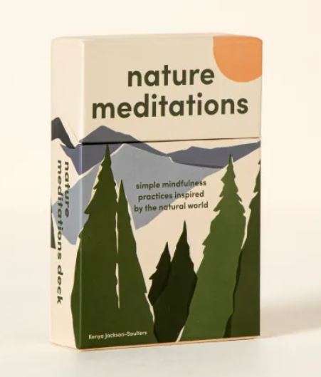 Nature meditations deck of cards