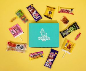 A gift box with snacks from Mexico