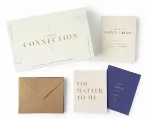 A box with letters called a year of connection