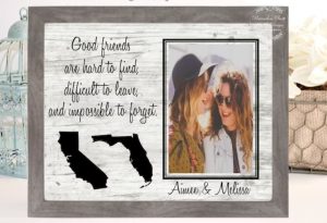 A photo frame for long-distance friends