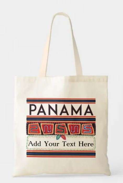 Tote bag with Panama