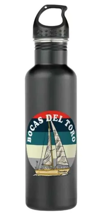 Water bottle with Bocas del Toro