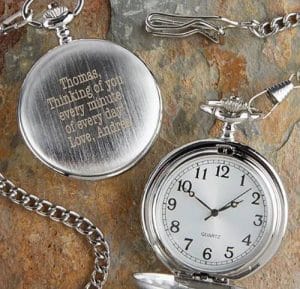 Pocket watch with personalization