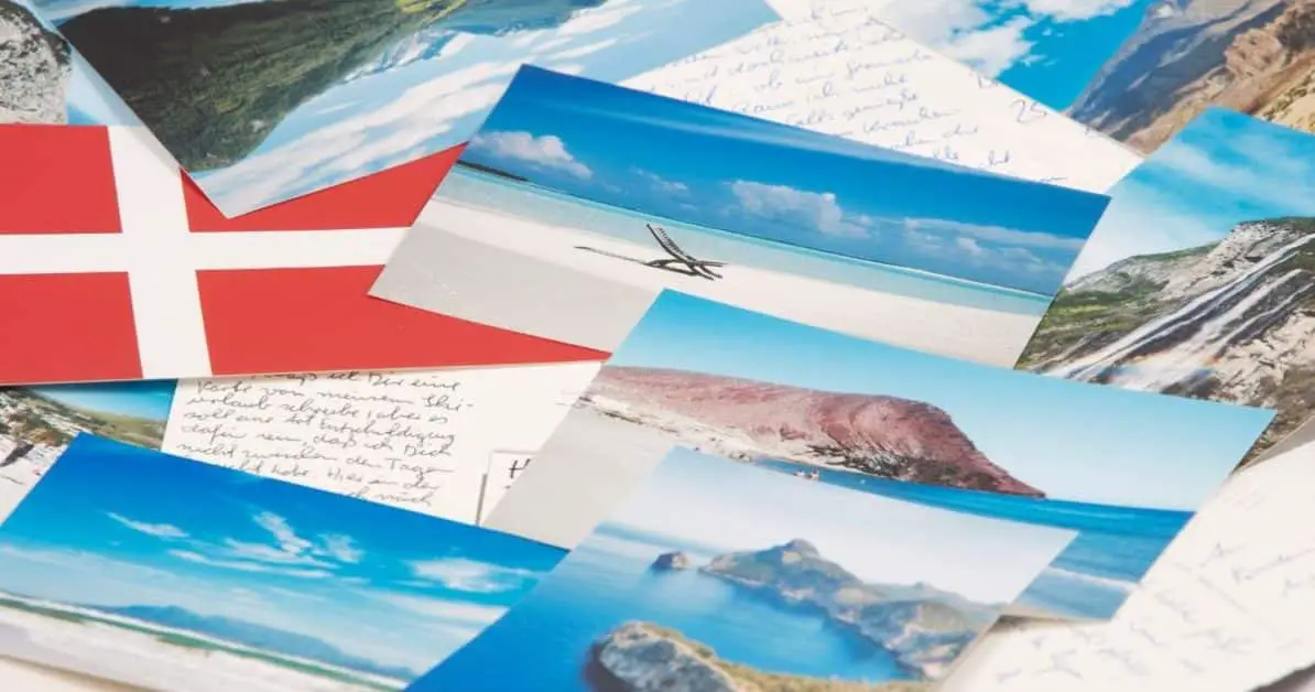 A collection of various postcards