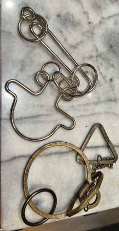 Small metal brainteasers
