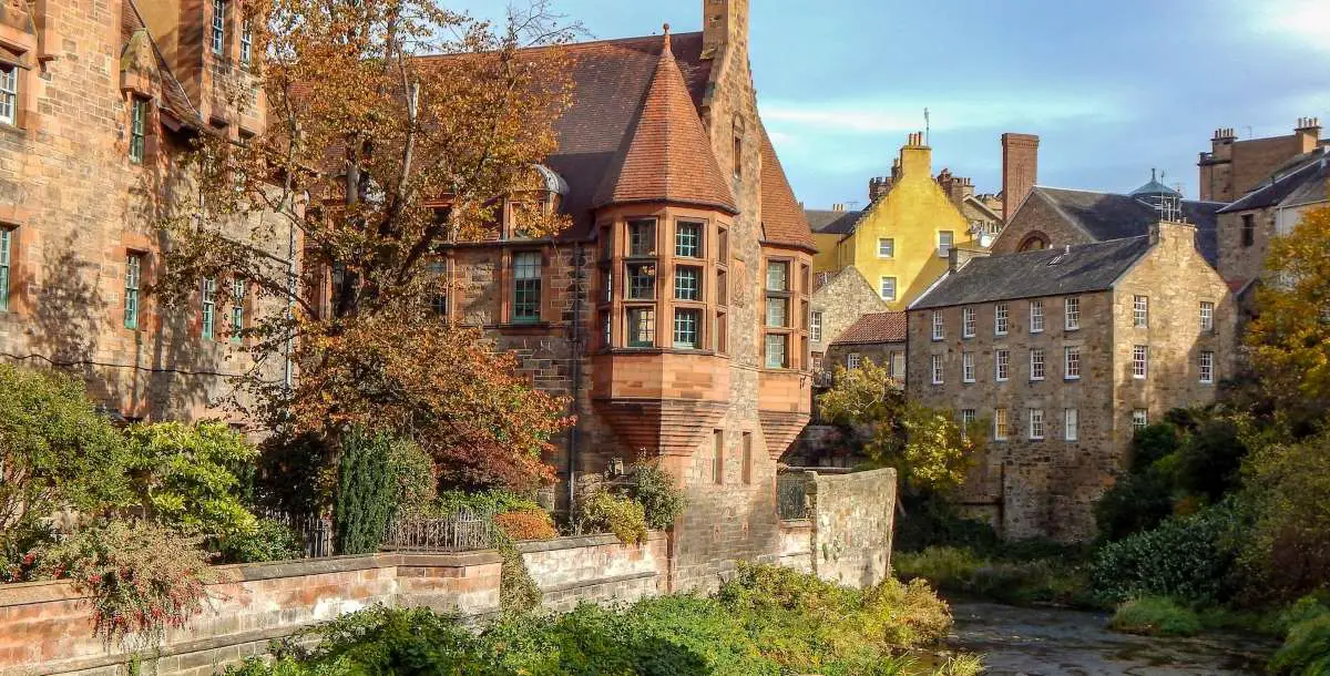 Houses in Edinburgh, Scotland