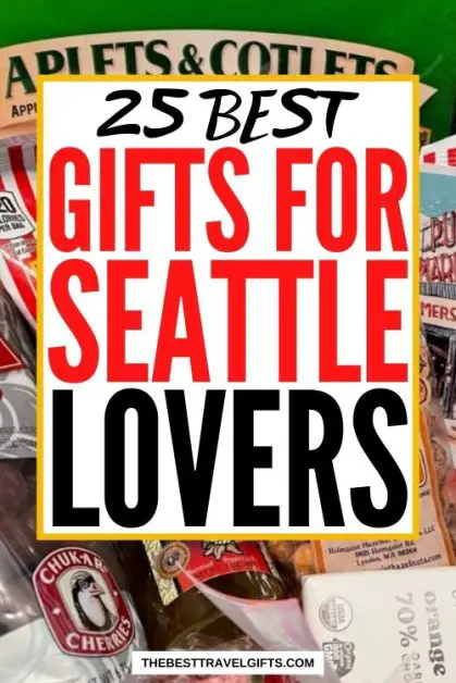 The 25 best Seattle gifts for Seattleites with an image of a food basket