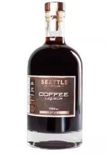 A bottle of coffee liqueur from Seattle
