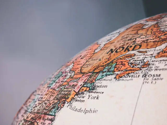Map of the world