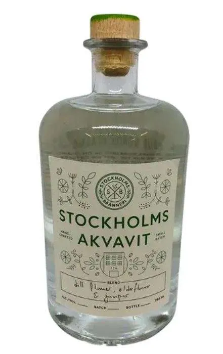 Bottle of Akvavit