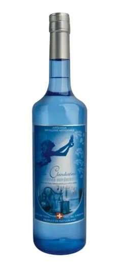 Bottle of Swiss absinthe