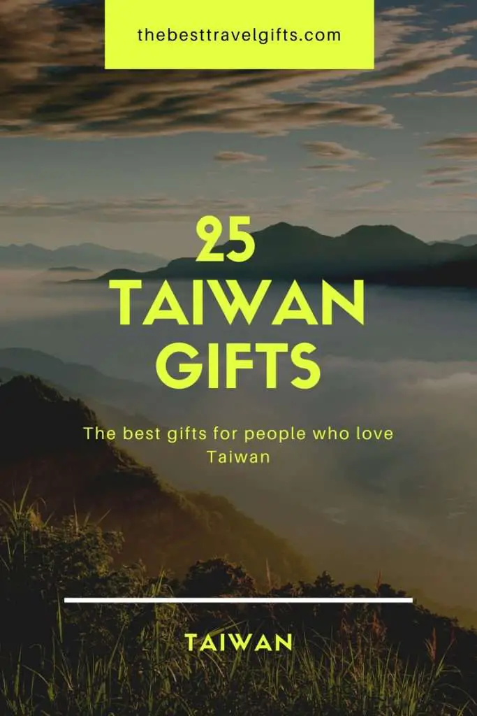 24 Taiwan gifts for someone in Taiwan