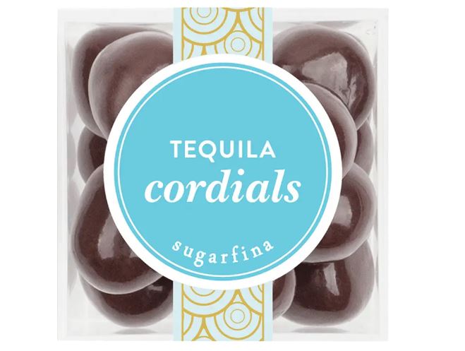 A box of chocolate tequila cordials