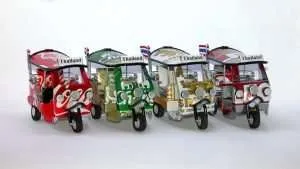 Miniature tuk tuk