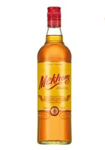 A bottle of the Thai drink Mekhong