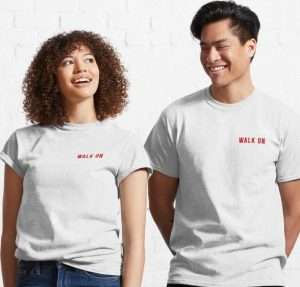The best gifts for walkers: shirts with Walk On